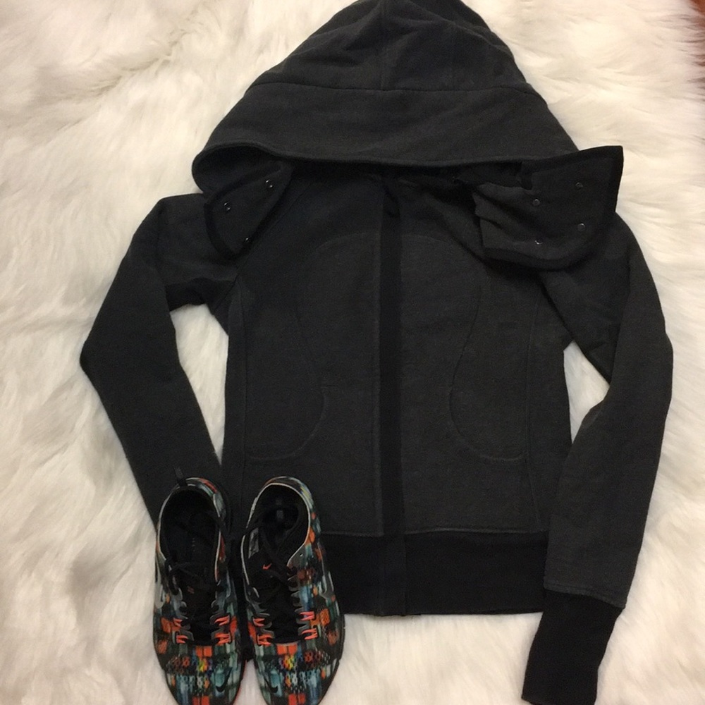 Lululemon scuba zip up with removable hood - Picture 1 of 6